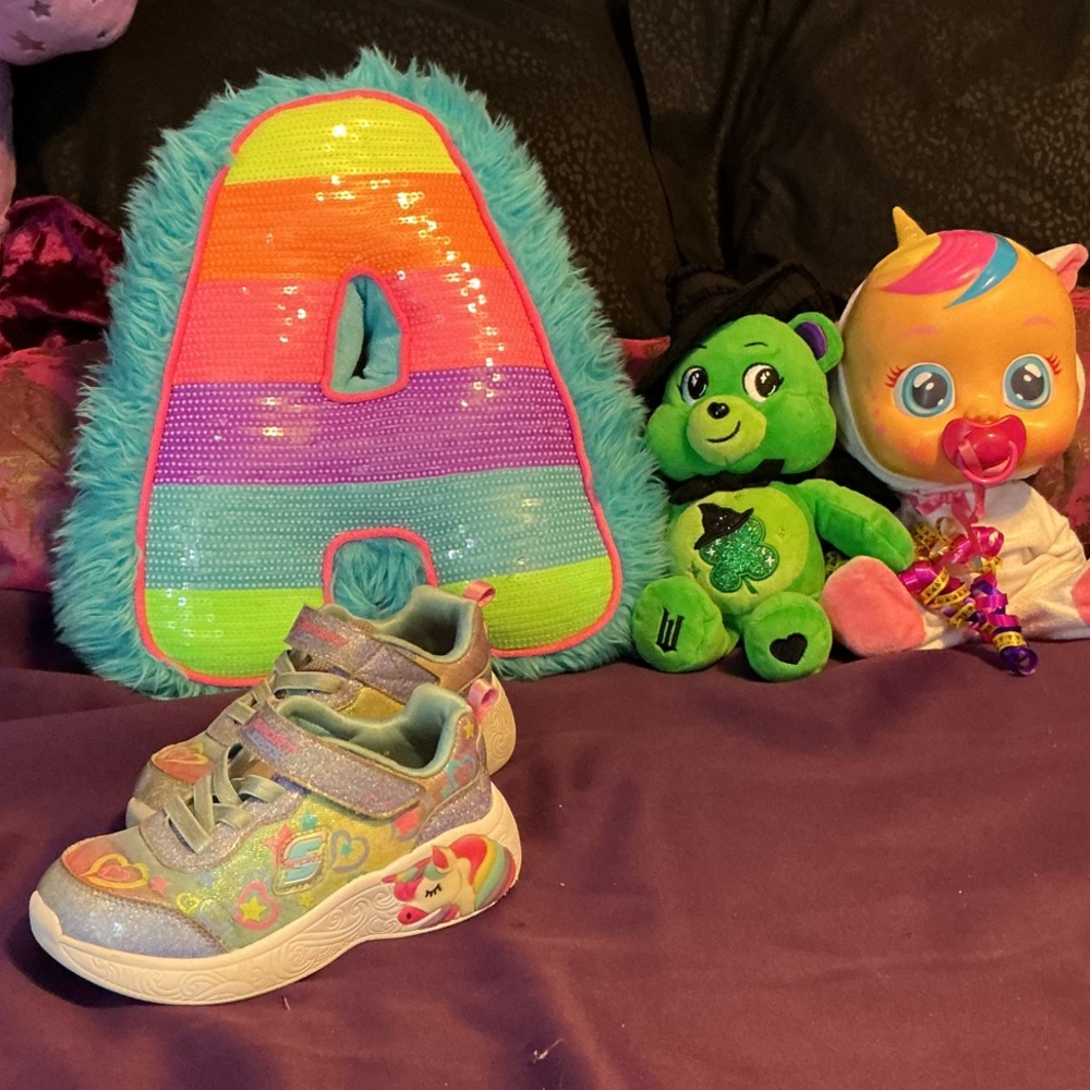 Skechers Kids Pastel Unicorn Sneakers